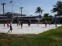 Volleyball at BSA Florida Seabase