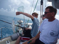 Fishing off the Jewell of Athena, Floriday Seabase